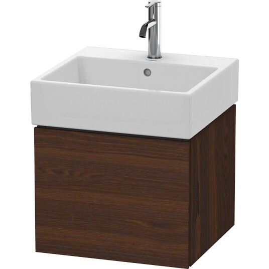 Duravit L-Cube Servantskap m/1 skuff 484x394x459 mm Børstet Valnøtt