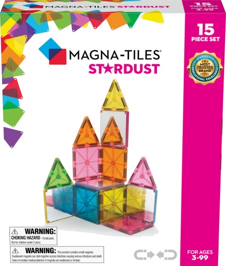 Magna-Tiles Stardust 15 stk. Magna-Tiles Stardust 15 stk.