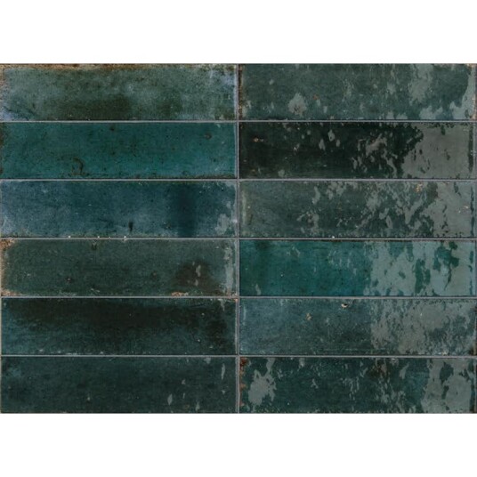 Lhådös Fliser Monza Blå 6x24 cm