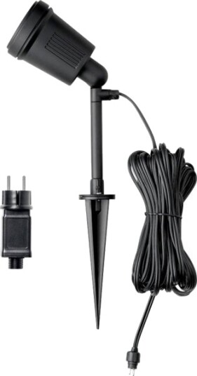 Konstsmide 7440 000 Amalfi Led Hagelampe Eek: G A   G Led Rgb 4 W Sort