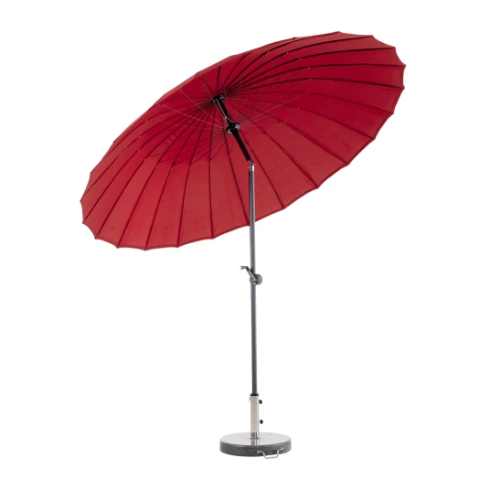 Brafab SHANGHAI Ø270 cm Antrasitt/rød