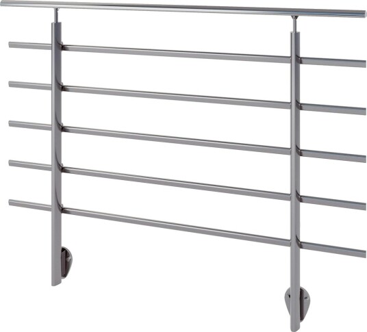 Rekkverk Dolle Pure Veggmontert Titanium, L: 1500 mm