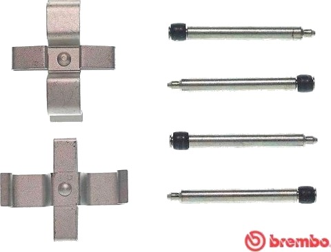 Monteringssett, bremseklosser BREMBO A 02 270