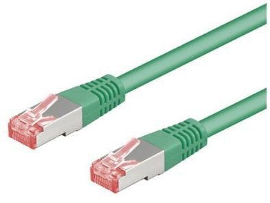 Goobay 95524 7,5 M Cat6 S/Ftp S-Stp Rj-45 Rj-45 Grønn