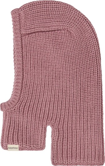 MarMar Balaclava - 2-lags - Ull/Viskose - Amarolyn - Høstrus - MarMar - 4-5 år (104-110) - Balaclava - dobbel - Rosa