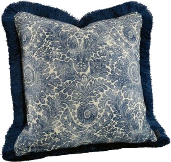 Artwood Medina putetrekk frynser flower indigo