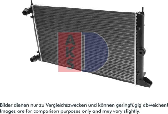 AKS DASIS 041990N Radiator, motorkjøling