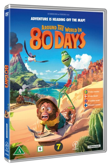 Around the World in 80 Days (2021) / Jorden rundt på 80 dager DVD Around the World in 80 Days (2021) / Jorden rundt på 80 dager DVD