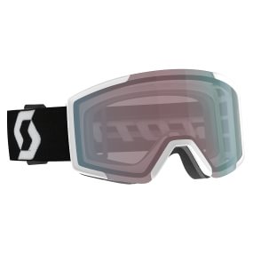 Scott Shield Enhancer Aqua Chrome Team White/Black Scott Shield Enhancer Aqua Chrome Team White/Black