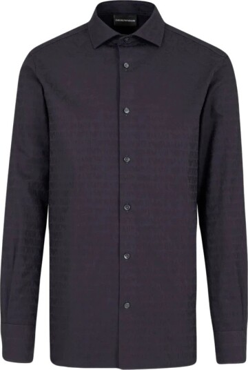 Emporio Armani Herre Skjorter Blå L,