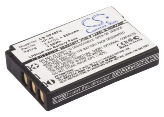 FujiFilm XQ1 batteri (850 mAh 3.6 V) FujiFilm XQ1 batteri (850 mAh 3.6 V)