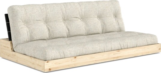 Karup Design Base Sovesofa Svart Natt/640 Myk Kalk