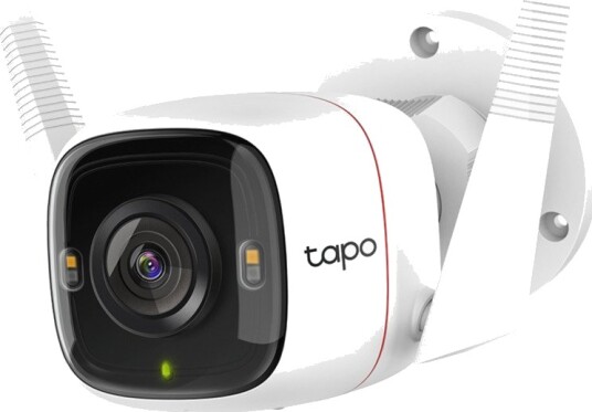 TP-Link Tapo C320WS 2K QHD WiFi utendørs overvåkningskamera hvitt