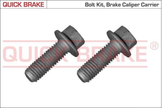 Quick Brake Bolt bremsecaliper QUICK BRAKE 11558XC Quick Brake Bolt bremsecaliper QUICK BRAKE 11558XC