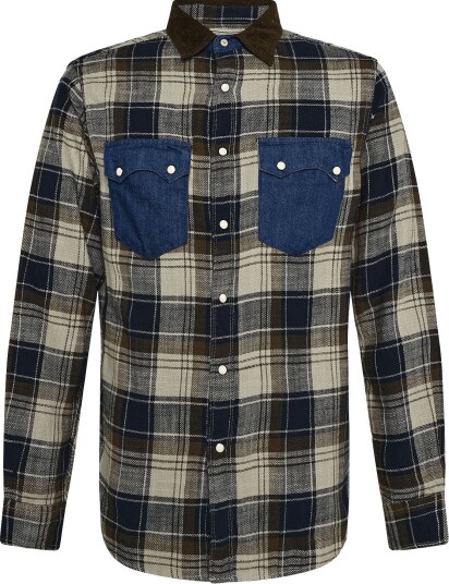 Replay Shirt Relaxed Multi/patterned XL