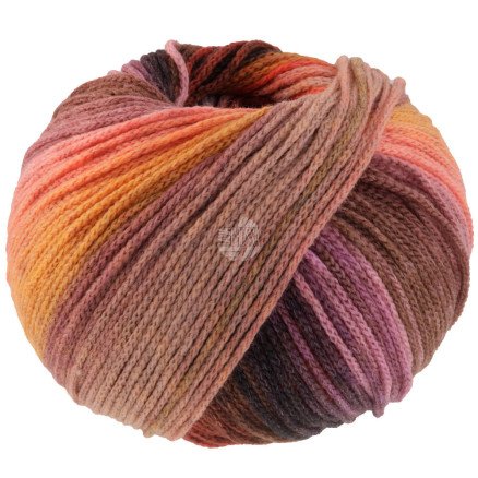 Lana Grossa Farfalla Garn 10 Laks/Orange/Lilla/Rosa/Grå/Grå Brun/Antracitt/Grå Lilla/Fuchsia Lana Grossa Farfalla Garn 10 Laks/Orange/Lilla/Rosa/Grå/Grå Brun/Antracitt/Grå Lilla/Fuchsia