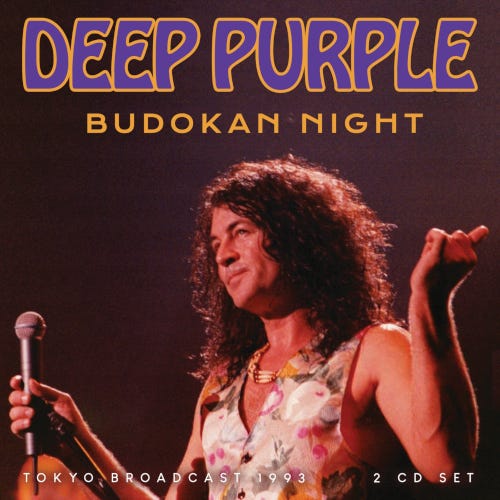 Deep Purple  Budokan Nights (Tokyo Broadcast 1993)  CD