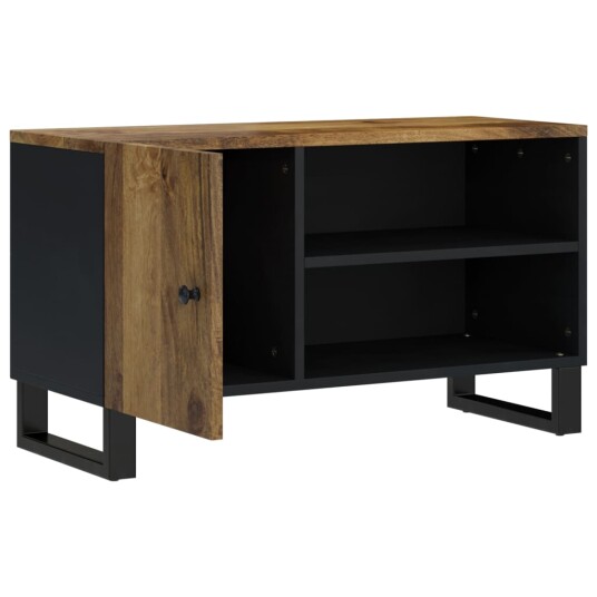 TV benk 80x33x46 cm heltre mango og konstruert tre TV benk 80x33x46 cm heltre mango og konstruert tre