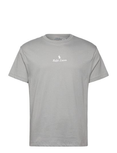 Polo Ralph Lauren Classic Fit Logo Jersey T Shirt Grey XL