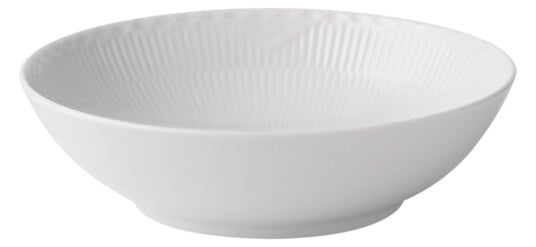 Royal Copenhagen White Fluted Half Lace skål 1,1 l
