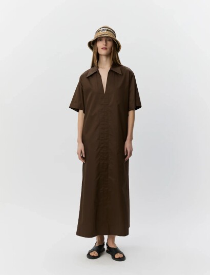 Sofie Schnoor Asanasw Oversize Shirt Dress Brown 38 Sofie Schnoor Asanasw Oversize Shirt Dress Brown 38