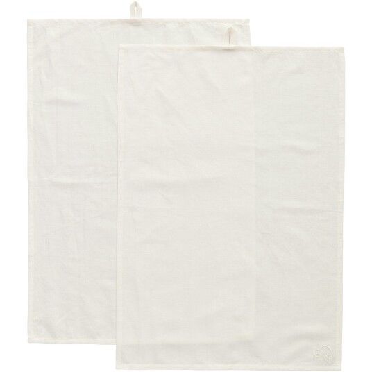 Decotique Sienna Kjøkkenhåndkle 50x70 cm 2 pk Hvit Decotique Sienna Kjøkkenhåndkle 50x70 cm 2 pk Hvit