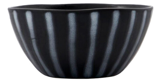 House Doctor Line skål 12 cm svart/brun