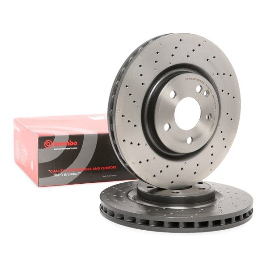 Bremseskive BREMBO 09.B807.51