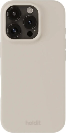 Holdit Silicone Case iPhone 16 Pro Max LIGHT BEIGE