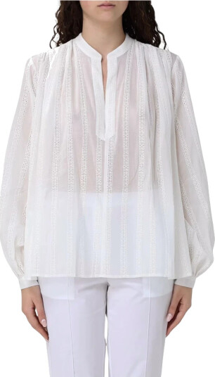 Semicouture Dame Bluser & Skjorter Hvit M, Semicouture Dame Bluser & Skjorter Hvit M,