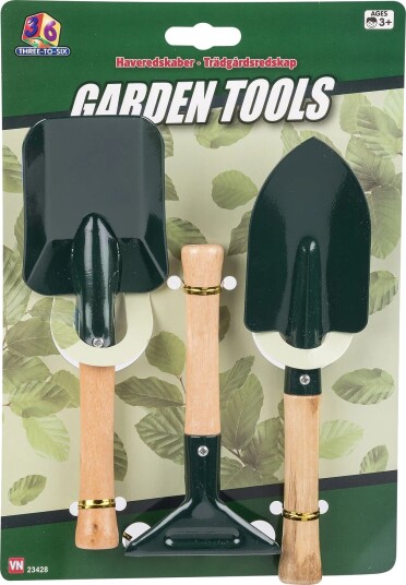 Vn Toys Metall Hageredskapssett