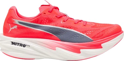 Puma Deviate NITRO Elite 4 Dame Ultra Redinky Depthspuma White 40