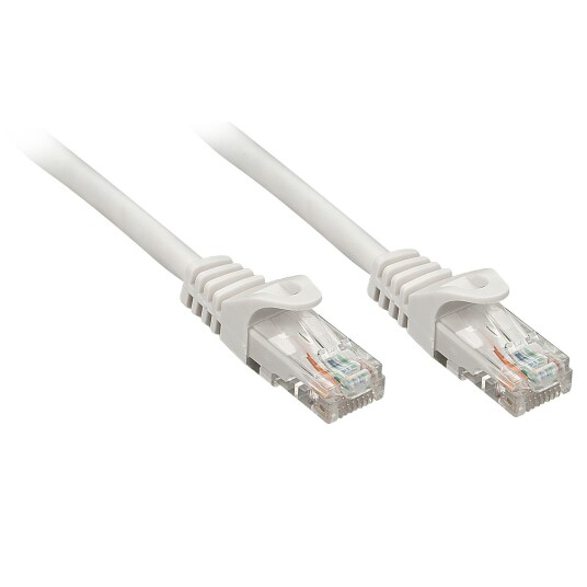 LINDY U/UTP PatchCord Cat6. CCA. Grey. 3.0m Factory Sealed