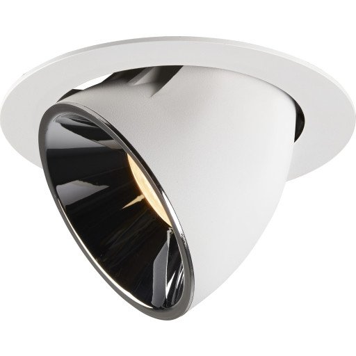 Slv Numinos Gimble Xl Innsunket Spotlight 1 Ampuller 37,4 W 3000 K 3500 Lm Hvit