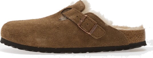 Joggesko Birkenstock Boston Shear LEVE Dark Tea EUR 39