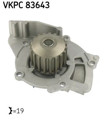 SKF VKPC 83643 Vannpumpe