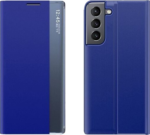 Hurtel New Sleep Case for Samsung Galaxy S23 Cover with Flip Stand Blue