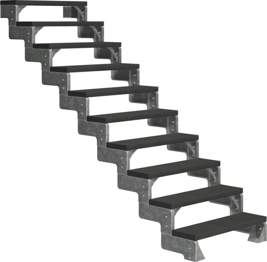 Hagetrapp Dolle Gardentop Trimax uten Rekkverk