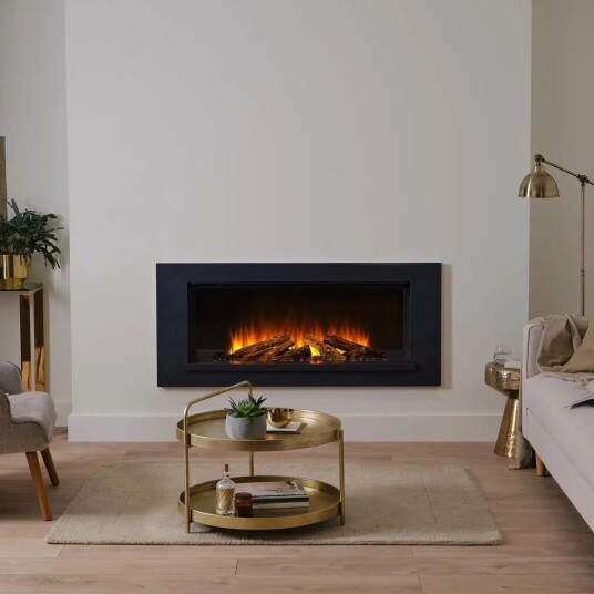 British Fires Elektrisk Peis Holbury 1600 - Grå