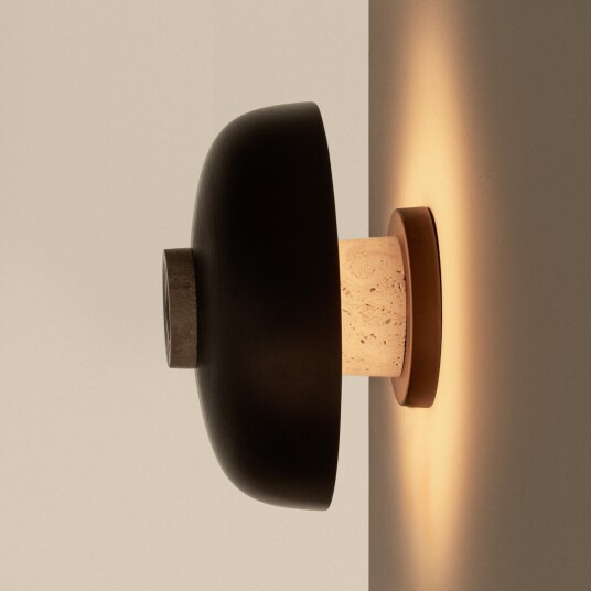 Vegglampe Audo Copenhagen Reverse dimmbar Bronse / messing Stue Aluminium Design 24 Bronse / messing