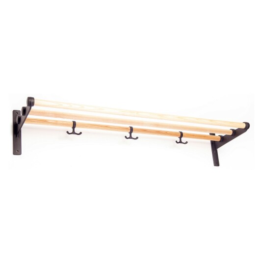 Essem Design Nostalgi Hat Rack/Shoe Rack Black Fittings Hattehylle Svart Ask