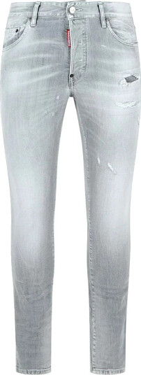 Dsquared2 Herre Jeans Grå S,