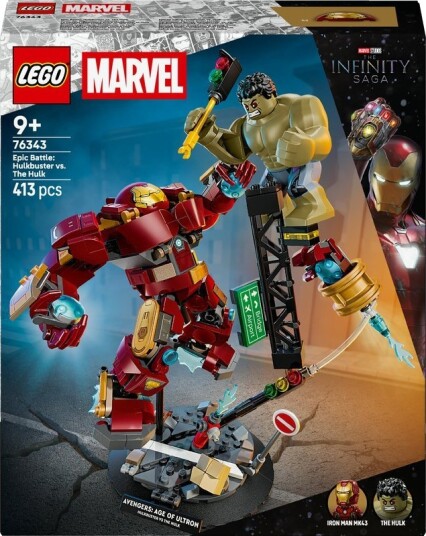 Lego Super Heroes 76343 Red One Size