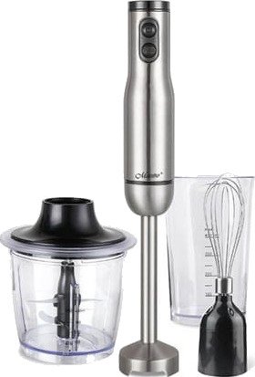 MAESTRO MR-569 Multifunksjonsblender - 1000W, 2 hastigheter - Sølv, Grå