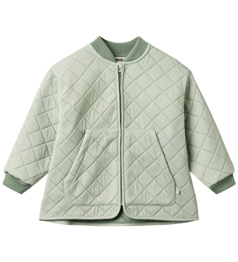 Wheat Termojakke Vando Green Stripe Wheat 5 år 110 Termoklær Grønn Hvit Wheat Termojakke Vando Green Stripe Wheat 5 år 110 Termoklær Grønn Hvit