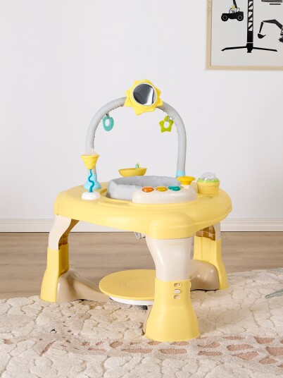 Cloudberry Castle Cloudberry Castle Aktivitetscenter 3-in-1 Yellow/Beige Cloudberry Castle Cloudberry Castle Aktivitetscenter 3-in-1 Yellow/Beige