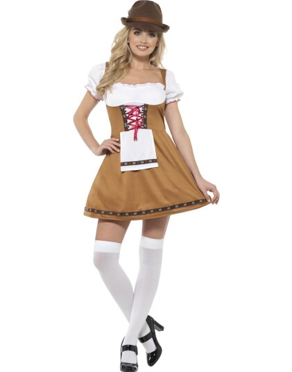 Oktoberfestens Danseglade Dame Kostyme Oktoberfestens Danseglade Dame Kostyme
