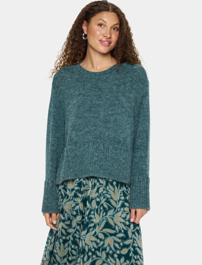 Saint Tropez Mallorysz Pullover - Blue - XL