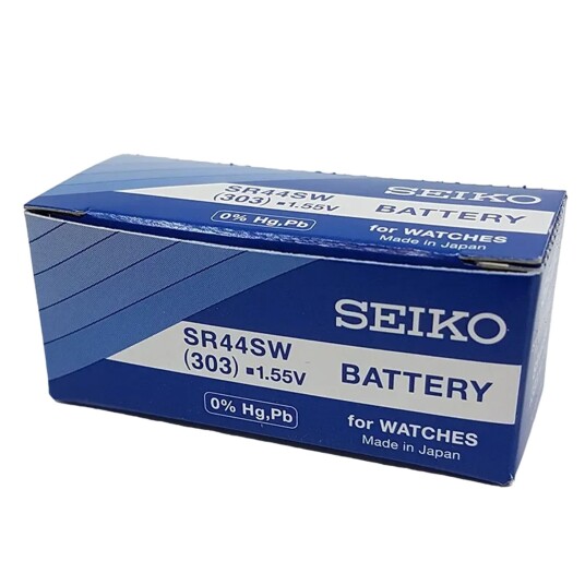 Seiko 1 Stk. 303 Knappcellebatteri SR44SW - Unisex - Silver oxide Seiko 1 Stk. 303 Knappcellebatteri SR44SW - Unisex - Silver oxide
