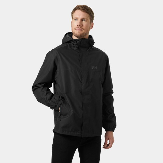 Helly Hansen Vancouver Regnjakke Herre Svart XL Helly Hansen Vancouver Regnjakke Herre Svart XL